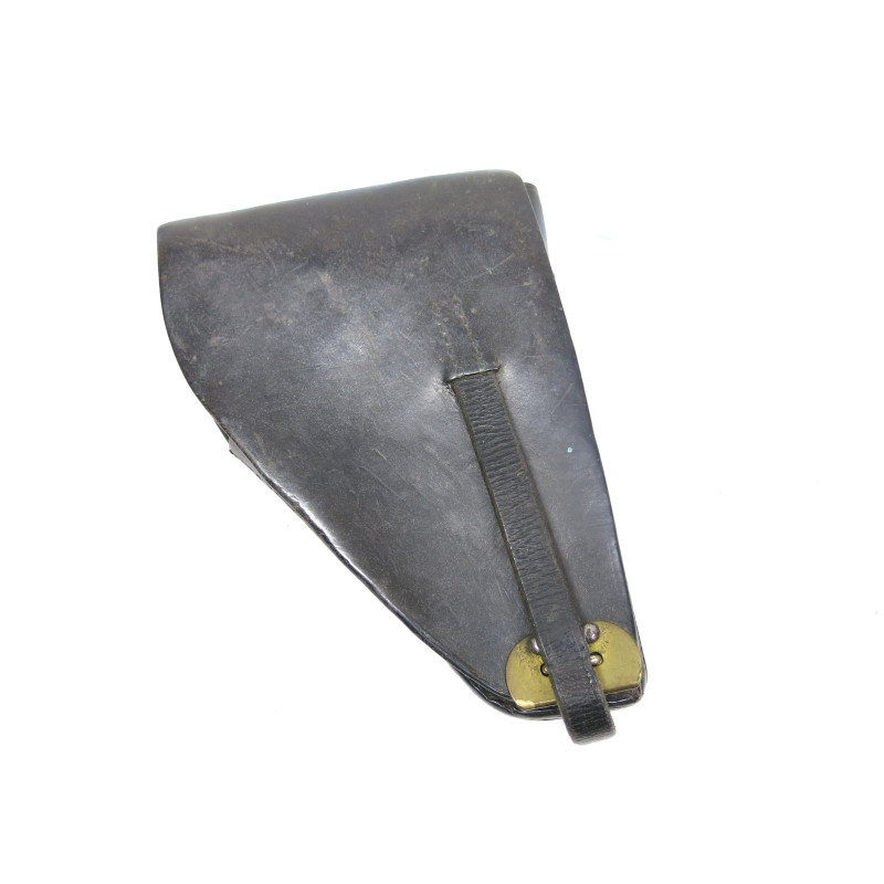 Etui cuir reglementaire pistolet GP35 avec baguette 39/45 Ref 897