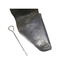 Etui cuir reglementaire pistolet GP35 avec baguette 39/45 Ref 897