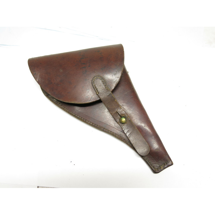 Etui cuir original  pour revolver 1892 couleur fauve ref 940