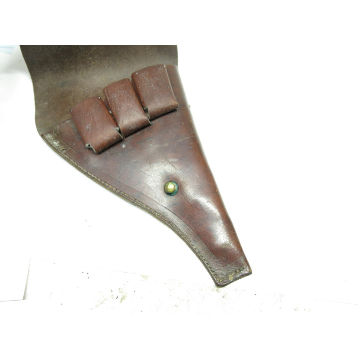 Etui cuir original  pour revolver 1892 couleur fauve ref 940