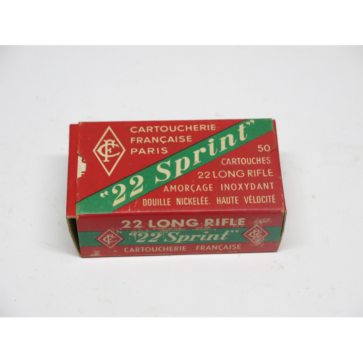 Boite de 50 cartouches 22 LR Sprint Ref UN 1 Boite de 50 cartouches 22 LR Sprint Ref UN 1