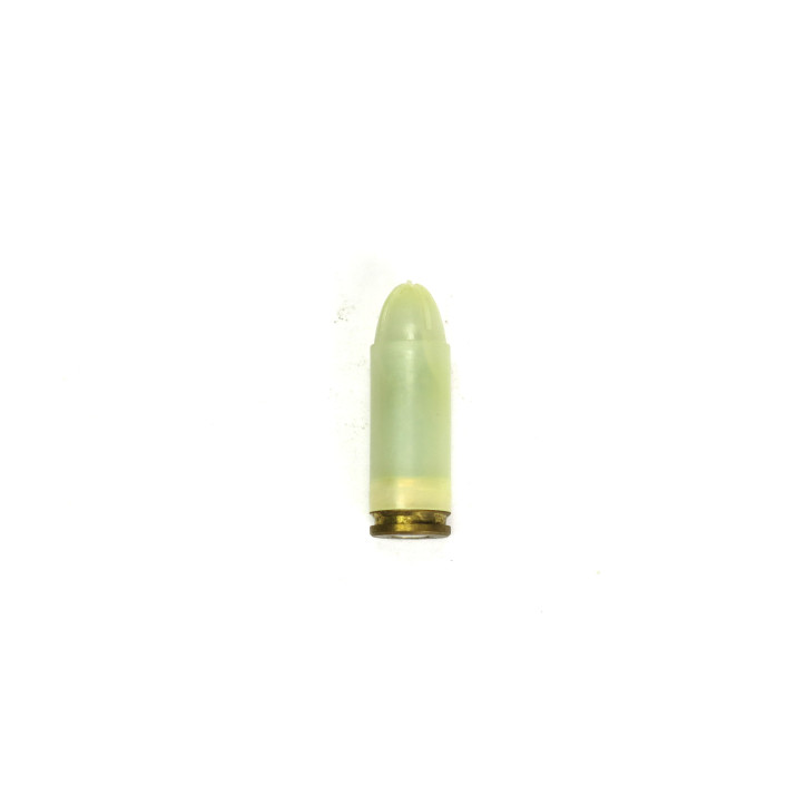 9 x 23  mm largo a blanc plastique blanche 
