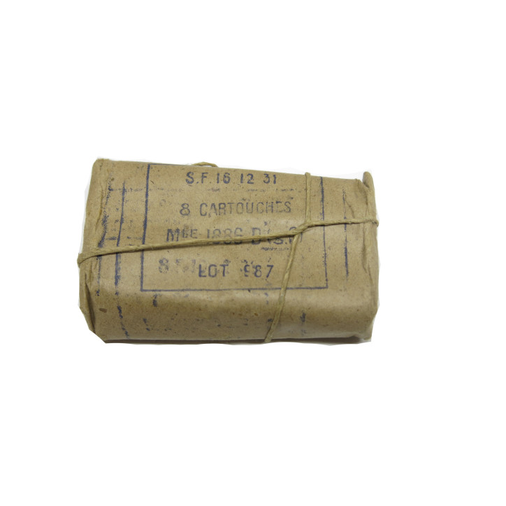 Boite pleine de 8 mm Lebel ref  85  catégorie C -  Box 216