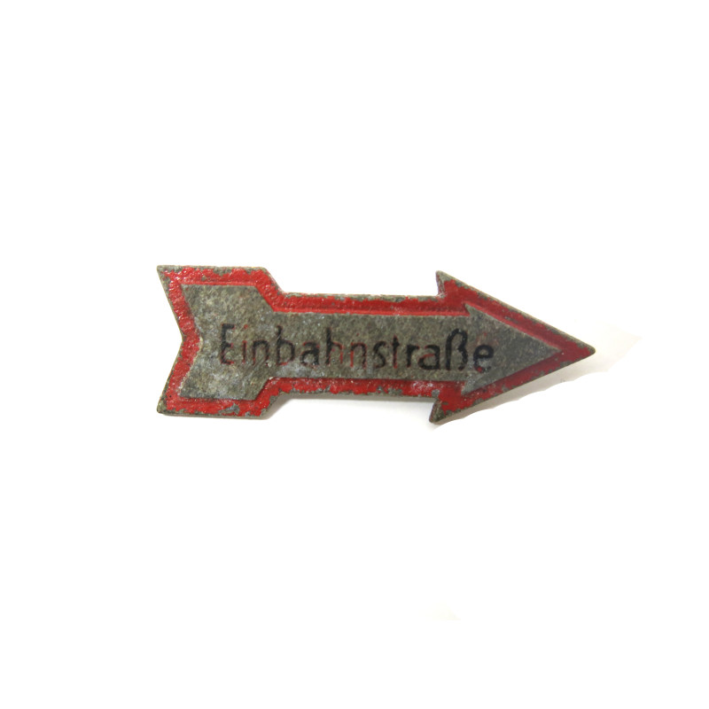 insigne Einbahnstraße  Wh   ref 80      box 216