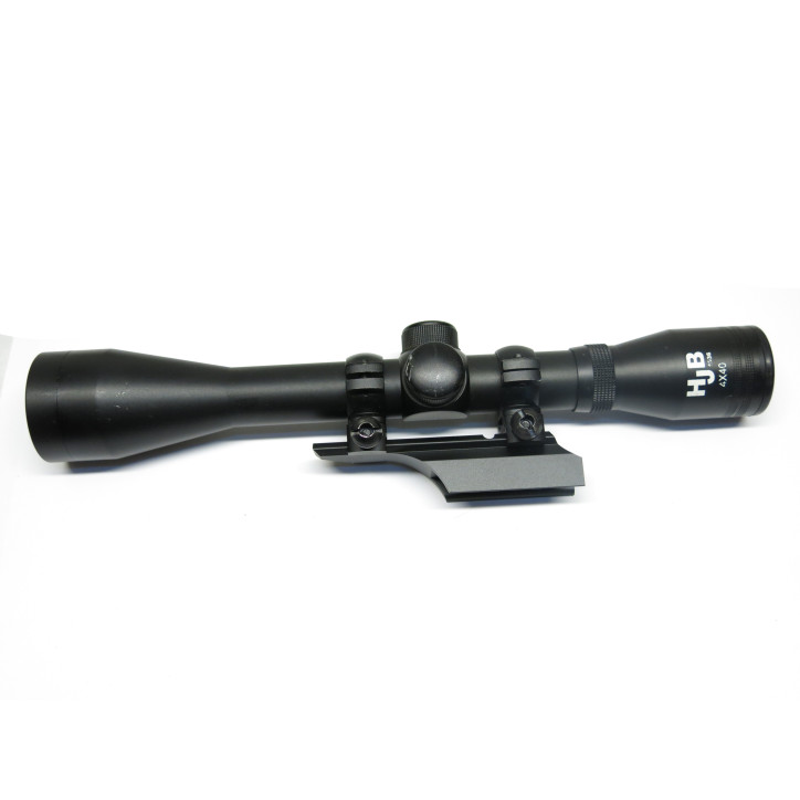 Lunette HJB 4 x 40 avec montage pour  carabine USM1  ref 556     box 216