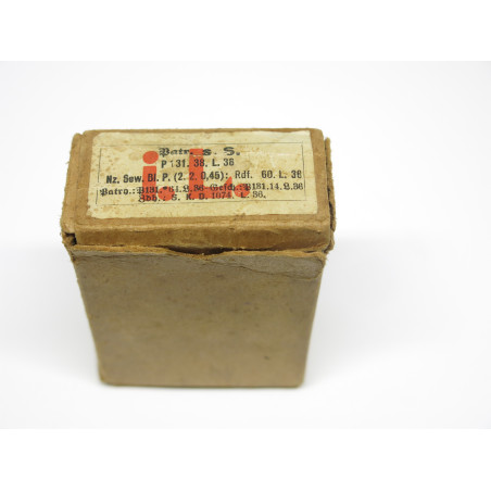 Boite vide 7.92 Mauser sS 1936  ref 22           box, 213