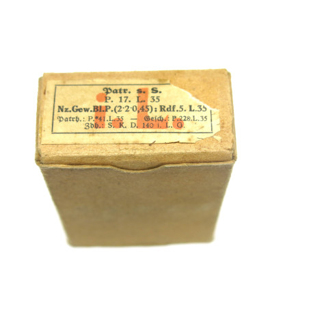 Boite pleine 7.92 Mauser sS  ref 60      box 213  categorie C