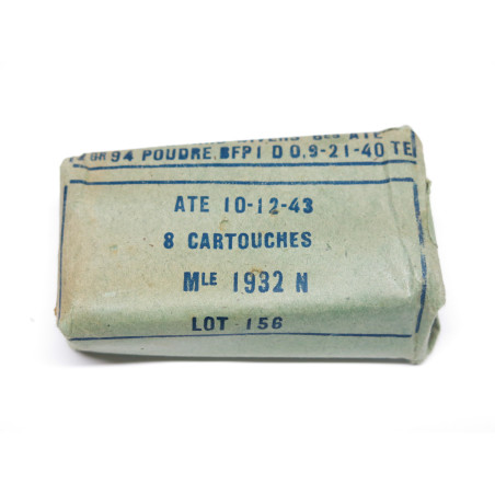 Paquet de cartouches 8 mm Lebel ATE  ref 88    box 213    categorie C