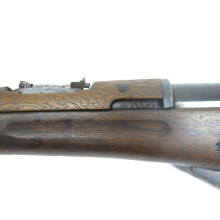 Mousqueton Berthier  1892 MD numero 77336 calibre d'origine 8 mm Lebel categorie C