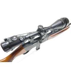 Belle carabine Anschutz 520 calibre 22 long rifle avec lunette categorie B