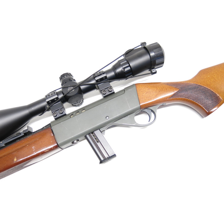 Belle carabine Anschutz 520 calibre 22 long rifle avec lunette categorie B