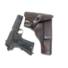Superbe étui cuir original pistolet Radom Vis 35 modèle Allemand ww2 réf 699  box 267