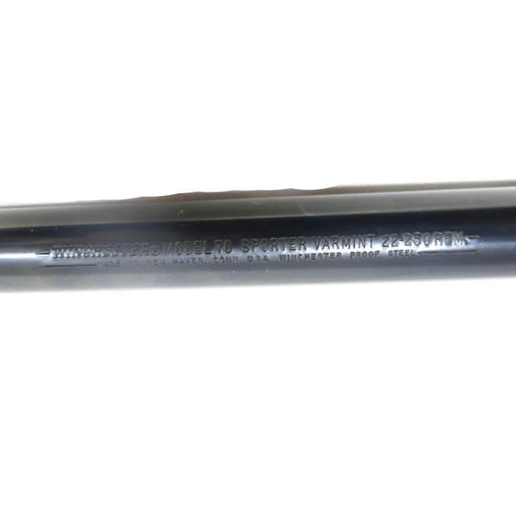 Canon carabine Winchester modèle 70 calibre 22/250  ref 599 categorie C