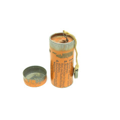 Rare pot fumigène Allemand 1943 orange  réf 236 box 232
