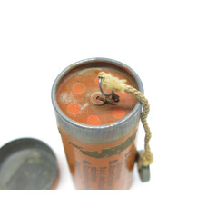 Rare pot fumigène Allemand 1943 orange  réf 236 box 232