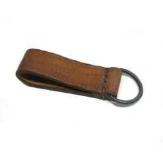Passant cuir avec anneau Allemand 1942 avec waffenamt  ref 89