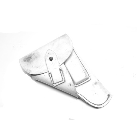 Etui en cuir blanc pistolet Walther PP ref 98    box 305