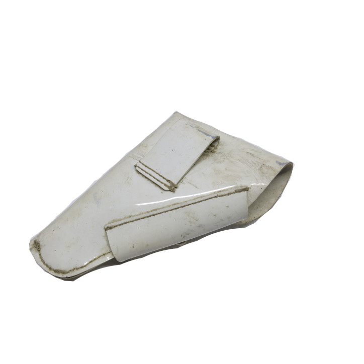 Etui en cuir blanc pistolet Walther PP ref 98    box 305