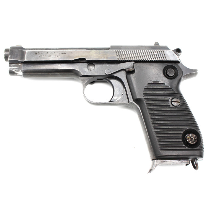 Pistolet Helwan modèle 1951 (type Beretta 51) calibre 9x19 catégorie B
