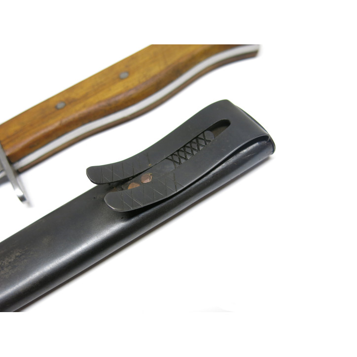 Poignard de botte Allemand avec fourreau a clips  ww2 para waffen ref 239