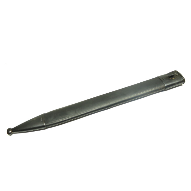 Superbe fourreau cuir pour baïonnette fusil Mauser Gew 98 14/18