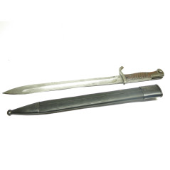Superbe fourreau cuir pour baïonnette fusil Mauser Gew 98 14/18