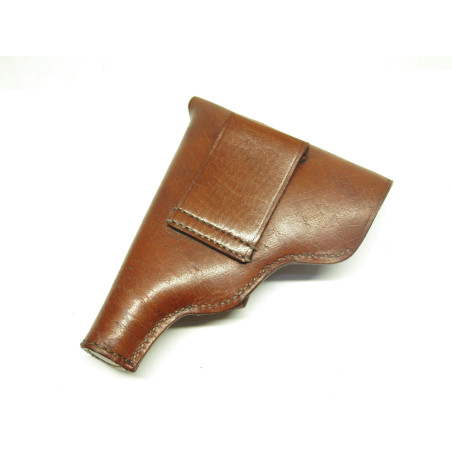 Étui en cuir blanc pistolet Walther numéro 7   ref bab 26
