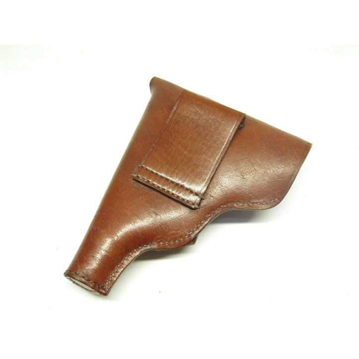 Étui en cuir blanc pistolet Walther numéro 7   ref bab 26