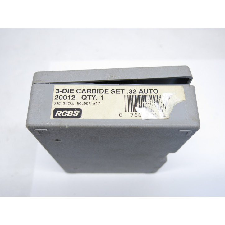 Jeu de trois outils RCBS calibre 7.65 Browning  ref 69