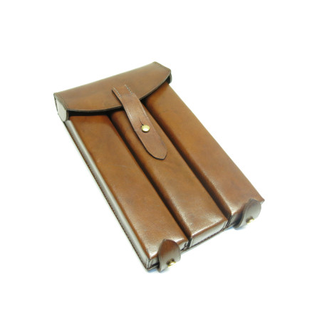 Porte chargeur  en cuir PM MP 18 Allemand ref bab 26