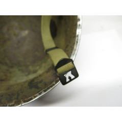 Casque complet  US army original 1944  ref 214