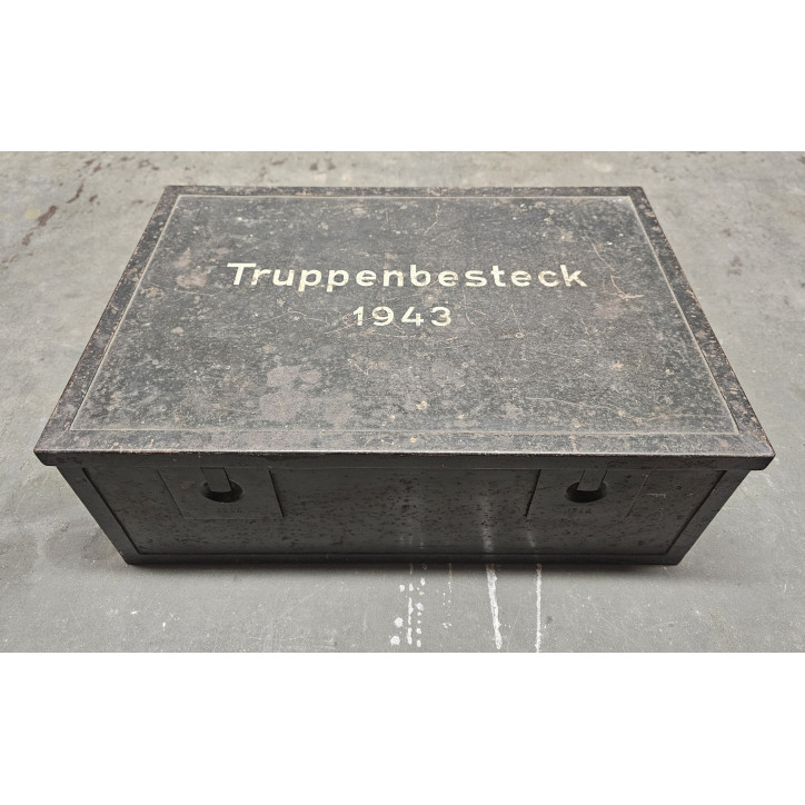Caisse complète Chirurgien Allemand WH 1943 Truppenbesteck