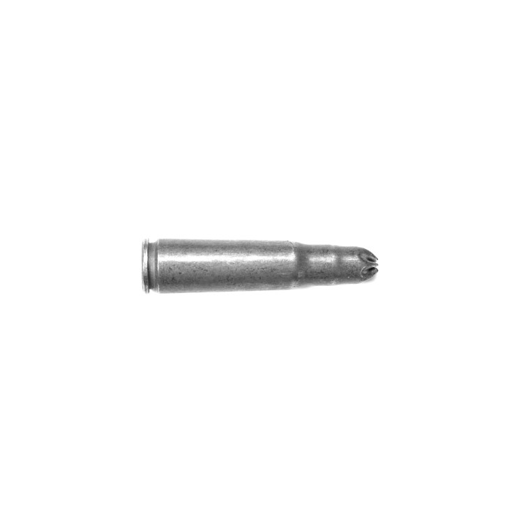 7.62 AK à blanc feuillette étui acier laqué inerte 
