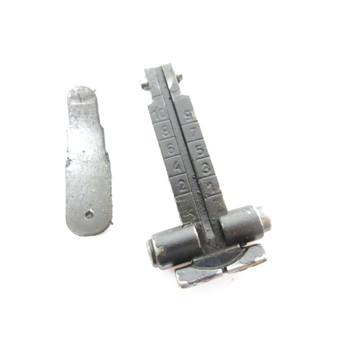 Hausse avec curseur et ressort  AK 47 ref 101