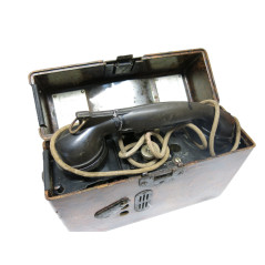 Téléphone de campagne Allemand 39/45   Photo contractuelle   ref 159