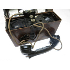 Téléphone de campagne Allemand 39/45   Photo contractuelle   ref 159