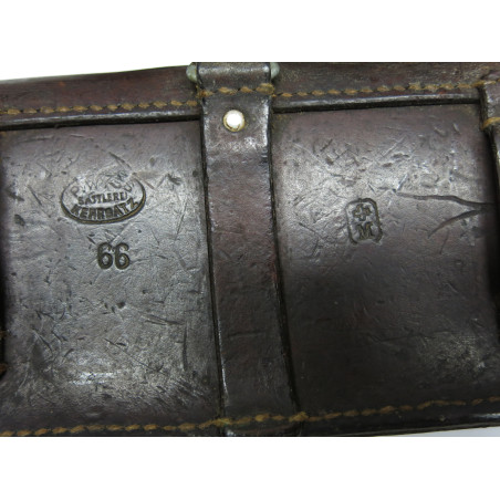 Porte chargeur cuir Suisse K31 ref 60 fabrication  P Wyss