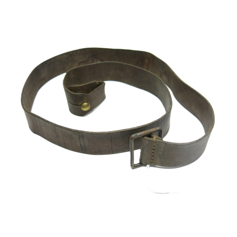 Bretelle cuir marron originale fusil LEBEL 1886  ref 30