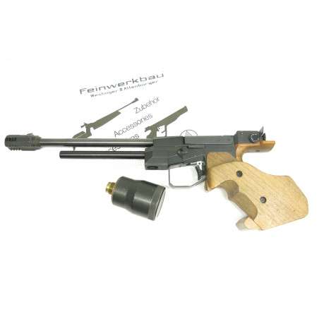 Pistolet de compétition FEINWERKBAU C25 droitier au CO2 cal. 4.5mm categorie D