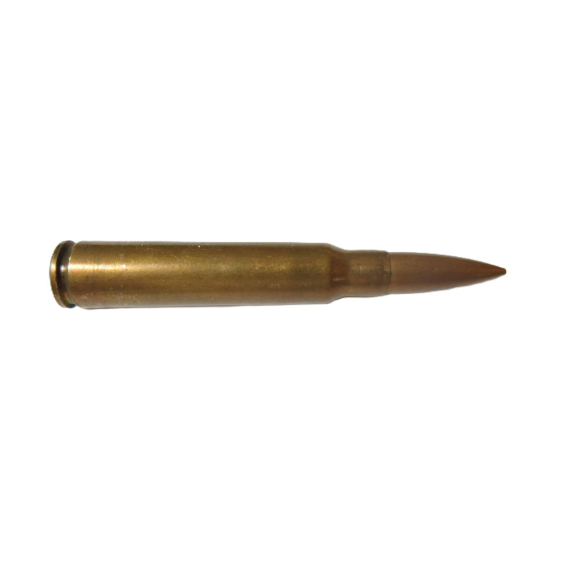 Cartouche MAS 7.5 x 58 modele 24  balle cupro tombac  categorie C