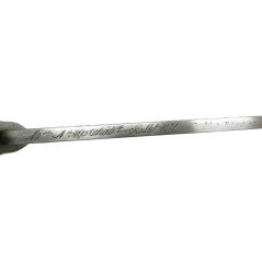 Belle baionnette datée 1871 pour fusil Chassepot avec son fourreau  ref  669