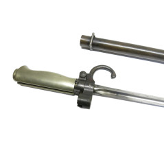 Baionnette originale  a quillon fusil LEBEL avec son fourreau   ref 777