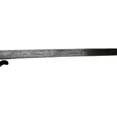 Baionnette originale fusil GRAS datée 1878  avec son fourreauet cuir    ref  885
