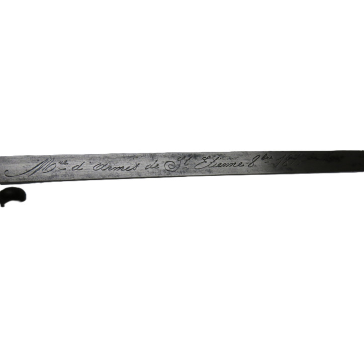 Baionnette originale fusil GRAS datée 1878  avec son fourreauet cuir    ref  885