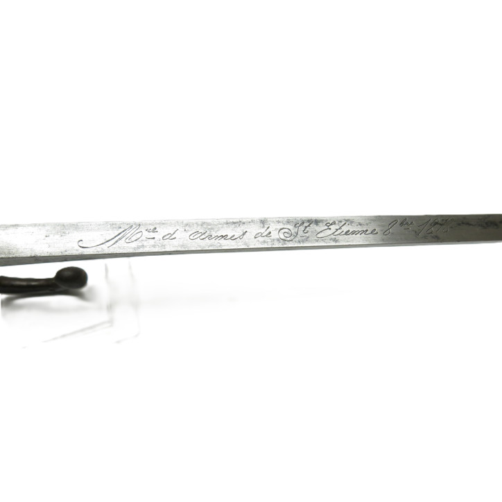 Baionnette originale fusil GRAS datée 1878  avec son fourreauet cuir    ref  885