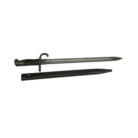 Baïonnette fusil Mauser 1909  avec fourreau  ref 852
