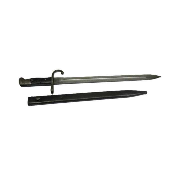 Baïonnette fusil Mauser 1909  avec fourreau  ref 852