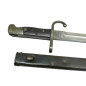 Baïonnette fusil Mauser 1909  avec fourreau  ref 852