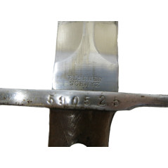 Baïonnette fusil Suisse K31 avec fourreau  ref 247