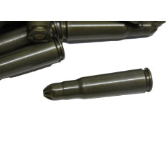 Sachet de 50 cartouches 7.62 AK 47 feuillette a blanc categorie B